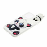 Coque iPhone 13 Mignon Panda 3D