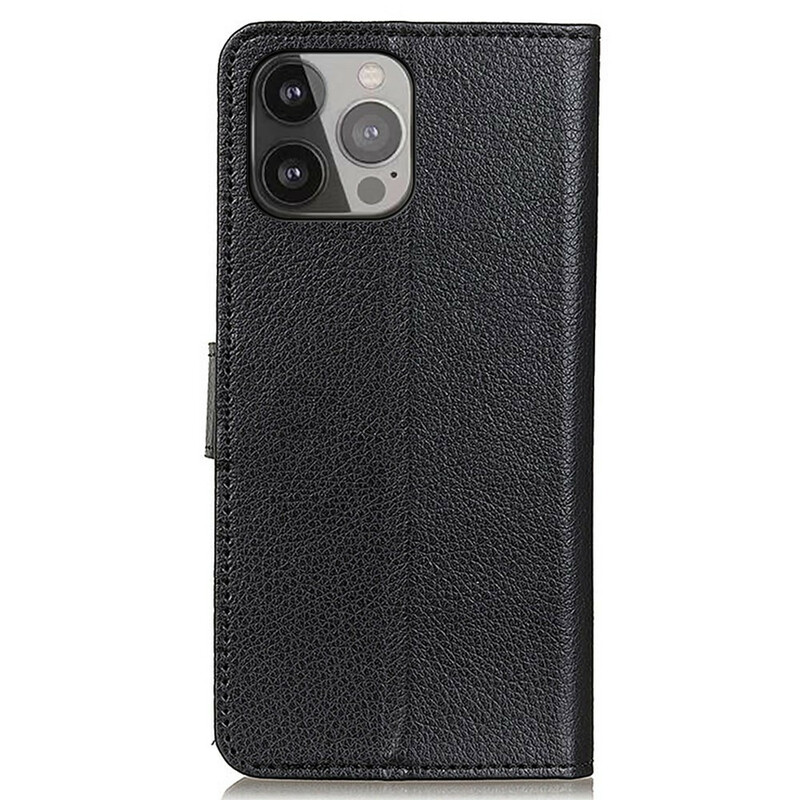 Housse iPhone 13 Pro Max Simili Cuir Traditionnel Housse iPhone 13 Pro Max Simili Cuir Traditionnel