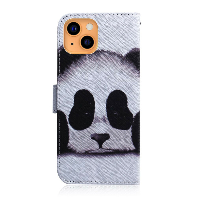 Housse iPhone 13 Face de Panda
