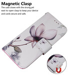 Housse iPhone 13 Fleur Vieux Rose