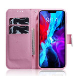 Housse iPhone 13 Fleur Vieux Rose Housse iPhone 13 Fleur Vieux Rose