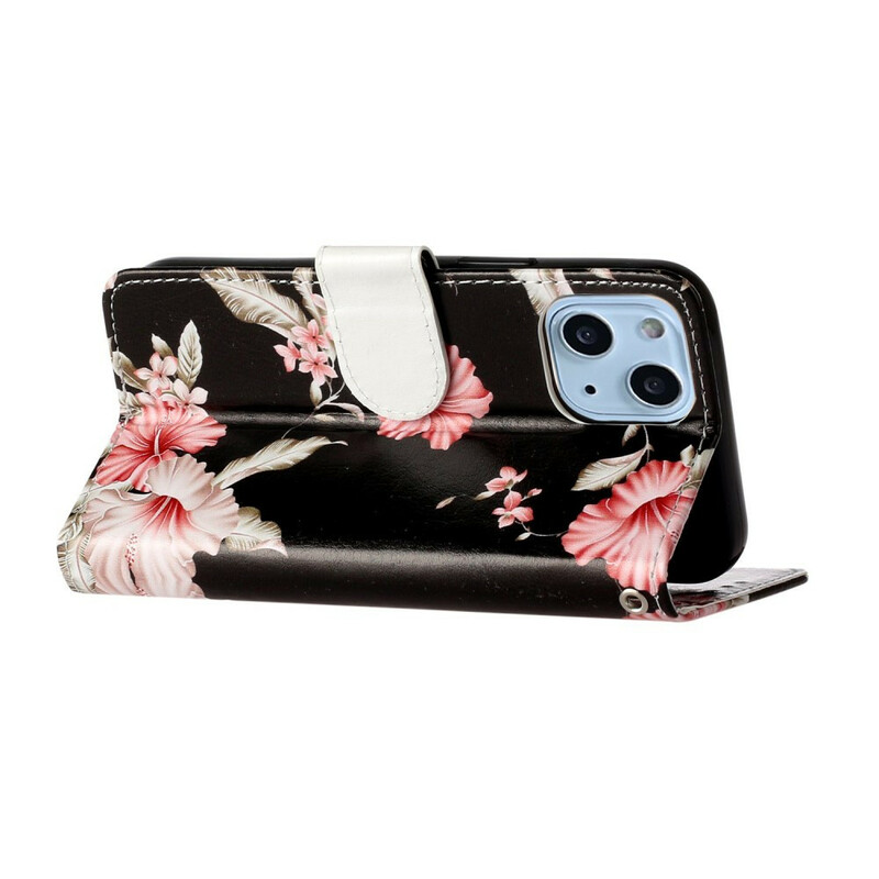 Housse iPhone 13 Découverte Florale Housse iPhone 13 Découverte Florale
