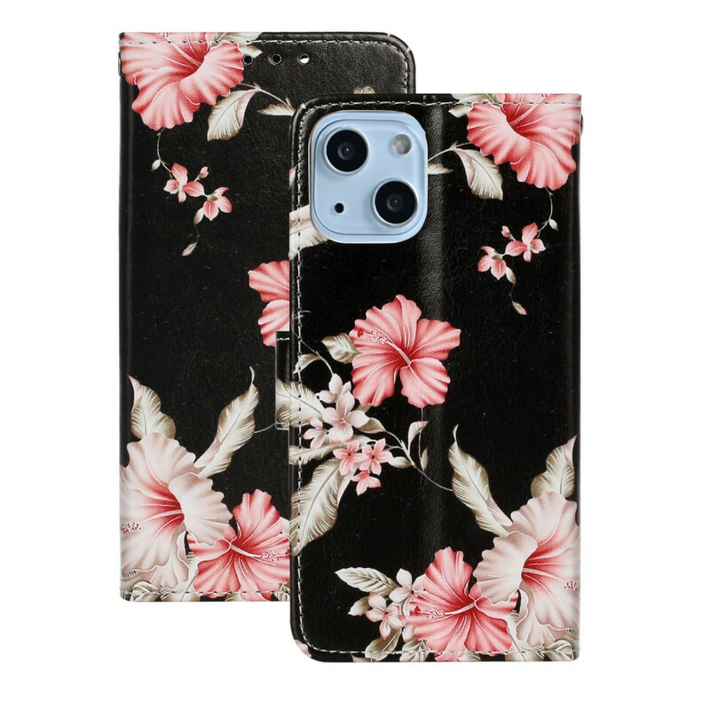 Housse iPhone 13 Découverte Florale Housse iPhone 13 Découverte Florale
