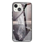 Coque iPhone 13 Verre Trempe Rêve de Chaton