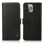 Housse iPhone Cuir Véritable Litchi KHAZNEH Housse iPhone Cuir Véritable Litchi KHAZNEH