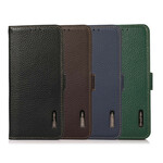 Housse iPhone Cuir Véritable Litchi KHAZNEH Housse iPhone Cuir Véritable Litchi KHAZNEH