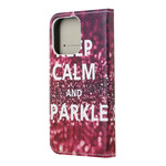 Housse iPhone 13 Keep Calm and Sparkle