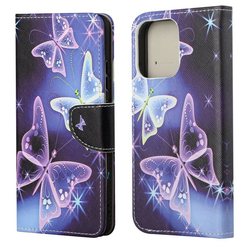 Housse iPhone 13 Papillons Modernes Housse iPhone 13 Papillons Modernes
