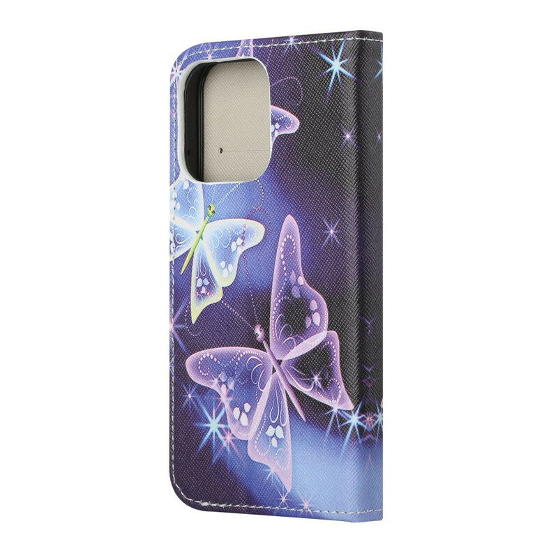 Housse iPhone 13 Papillons Modernes Housse iPhone 13 Papillons Modernes
