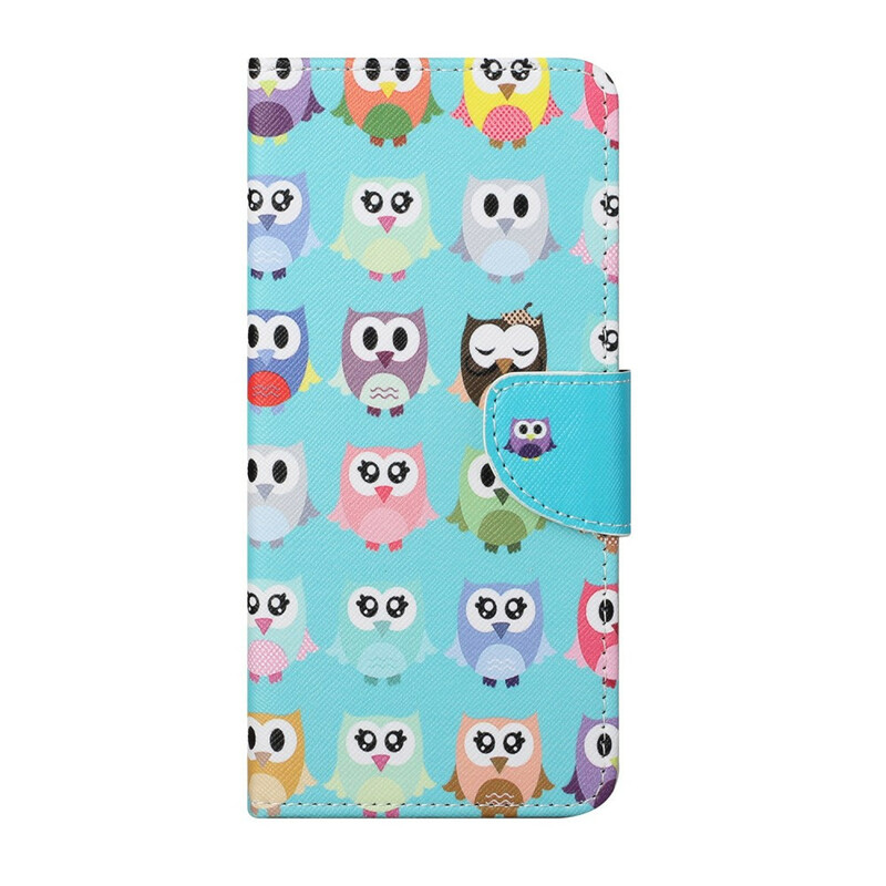 Housse iPhone 13 Multiples Hiboux