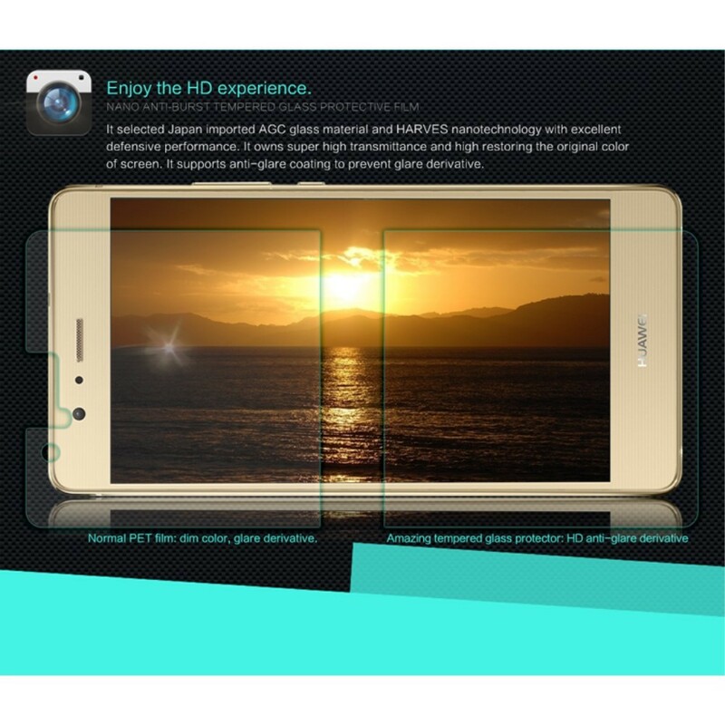 Protection en verre trempé pour l’écran du Huawei P9 Lite Protection en verre trempé pour l’écran du Huawei P9 Lite