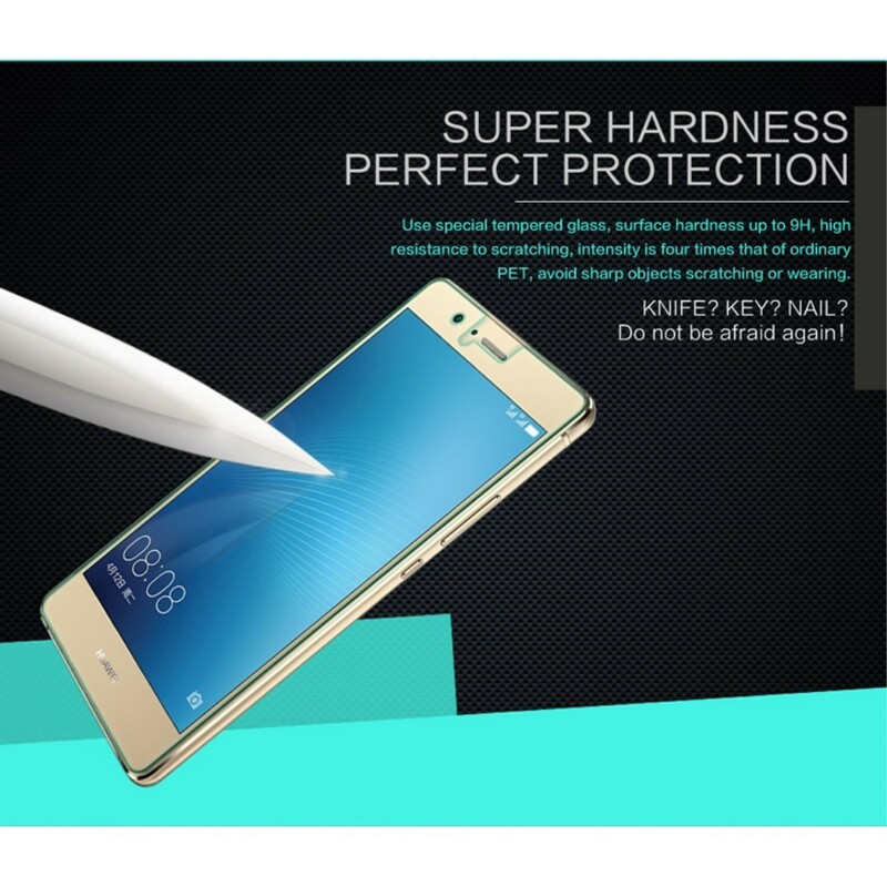 Protection en verre trempé pour l’écran du Huawei P9 Lite Protection en verre trempé pour l’écran du Huawei P9 Lite