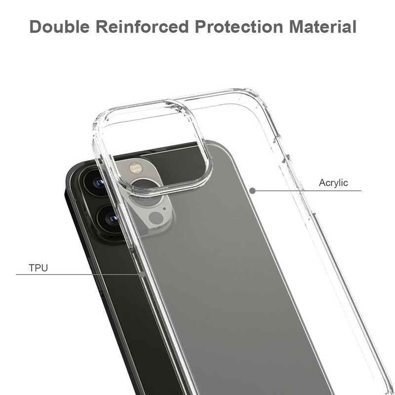 Coque iPhone 13 Pro Max Hybride Transparente