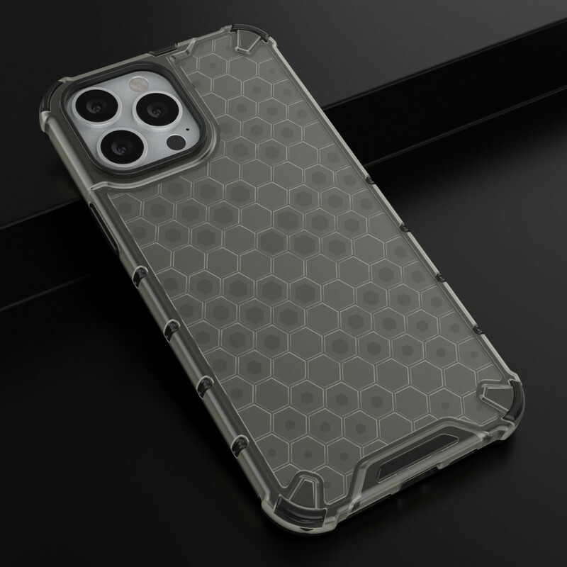 Coque iPhone 13 Pro Max Style Nid d'Abeille