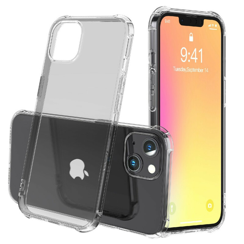 Coque iPhone 13 Pro Max Transparente LEEU Coussins Protecteurs Coque iPhone 13 Pro Max Transparente LEEU Coussins Protecteurs