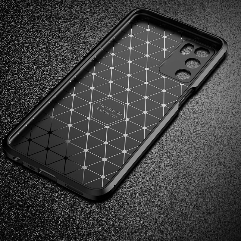 Coque Oppo A16 Flexible Texture Fibre Carbone Coque Oppo A16 Flexible Texture Fibre Carbone