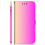 Housse iPhone 13 Pro Max Simili Cuir Couverture Miroir Housse iPhone 13 Pro Max Simili Cuir Couverture Miroir