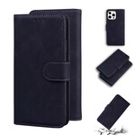 Housse iPhone 13 Pro Max Style Cuir Couture Housse iPhone 13 Pro Max Style Cuir Couture