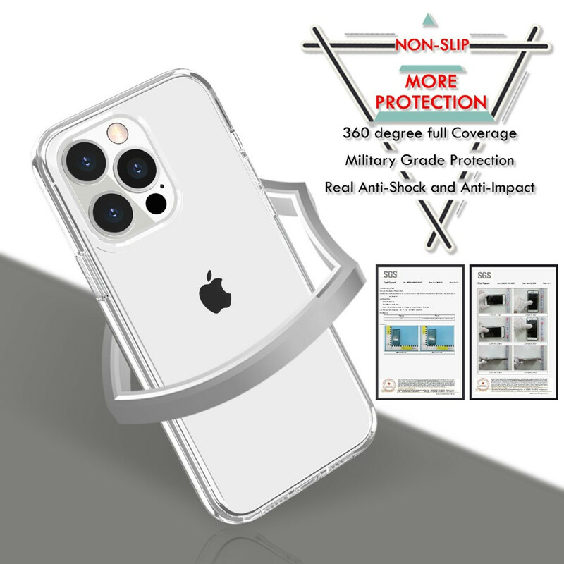 COQUE TRANSPARENTE CLEAR POUR APPLE IPHONE 13 PRO MAX