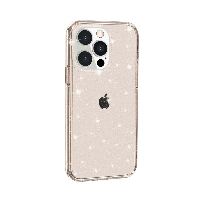 Coque iPhone 12 Pro Max Transparente Paillettes