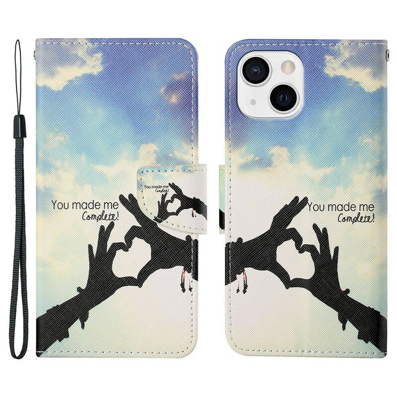 Housse iPhone 13 Complete avec Lanière Housse iPhone 13 Complete avec Lanière