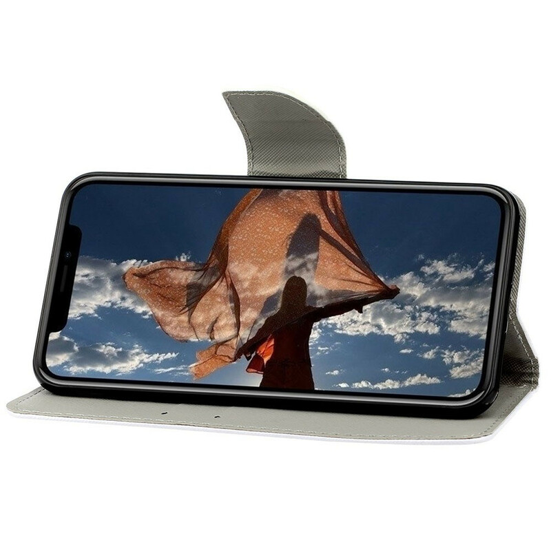 Housse iPhone 13 Chat au Clair de Ciel Housse iPhone 13 Chat au Clair de Ciel