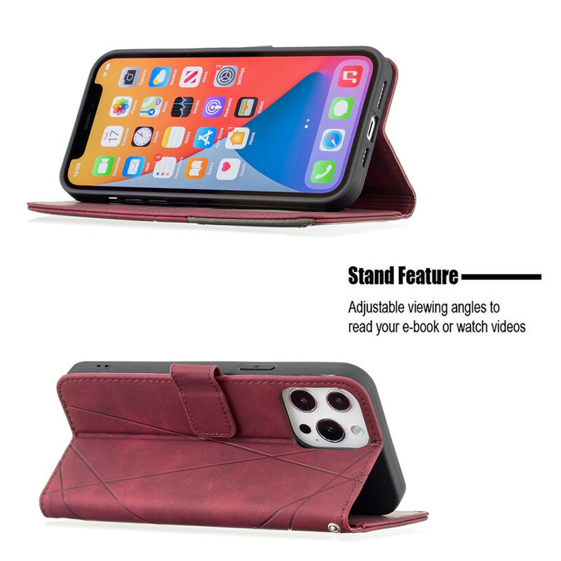Housse iPhone 13 Pro Max Triangles Binfen Color Housse iPhone 13 Pro Max Triangles Binfen Color