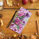 Housse iPhone 13 Papillons et Tulipes