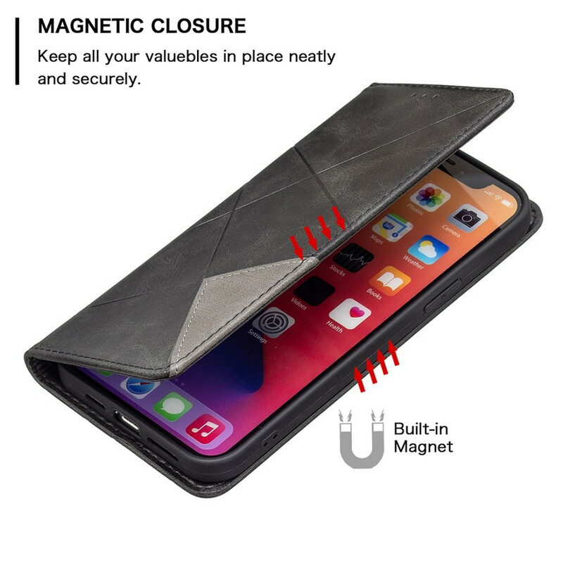 Flip Cover iPhone 13 Pro Max Style Artiste Flip Cover iPhone 13 Pro Max Style Artiste