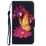 Housse iPhone 13 Papillon et Lotus Housse iPhone 13 Papillon et Lotus