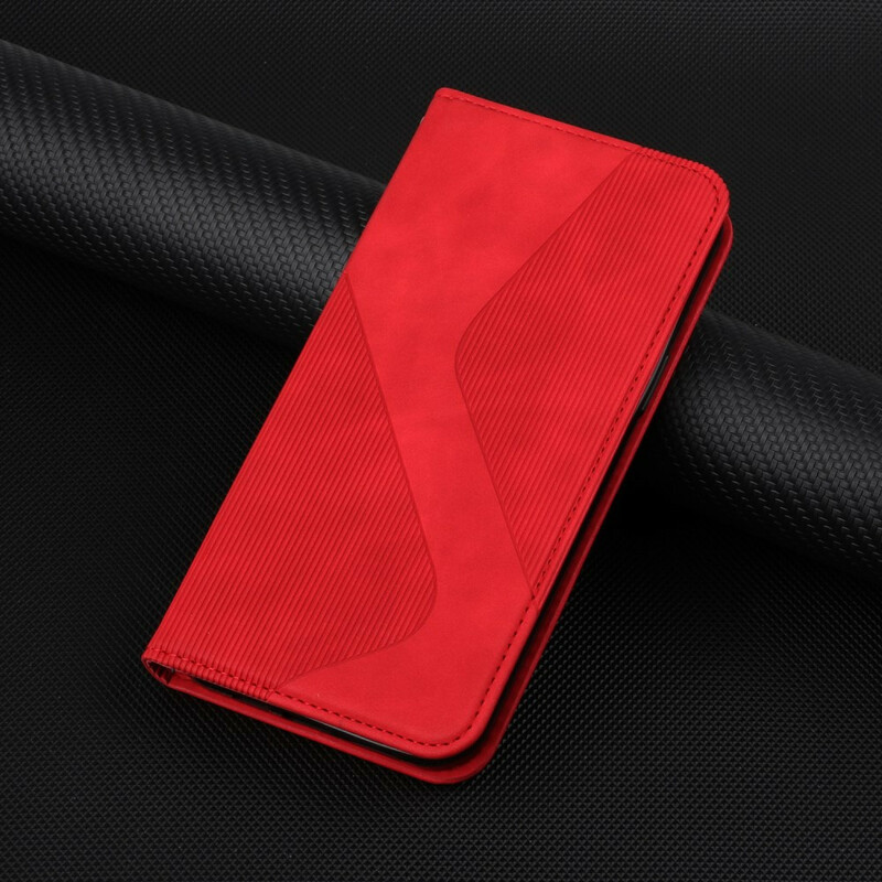 Flip Cover iPhone 13 Pro Max Style Cuir S-Design Flip Cover iPhone 13 Pro Max Style Cuir S-Design