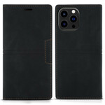 Flip Cover iPhone 13 Pro Max Style Cuir Couture Fermoir Magnétique Flip Cover iPhone 13 Pro Max Style Cuir Couture Fermoir Magnétique