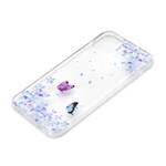 Coque iPhone 13 Transparente Papillons et Fleurs Coque iPhone 13 Transparente Papillons et Fleurs