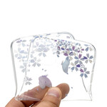 Coque iPhone 13 Transparente Papillons et Fleurs Coque iPhone 13 Transparente Papillons et Fleurs