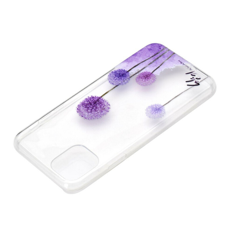 Coque iPhone 13 Transparente Pissenlits Colorés Coque iPhone 13 Transparente Pissenlits Colorés