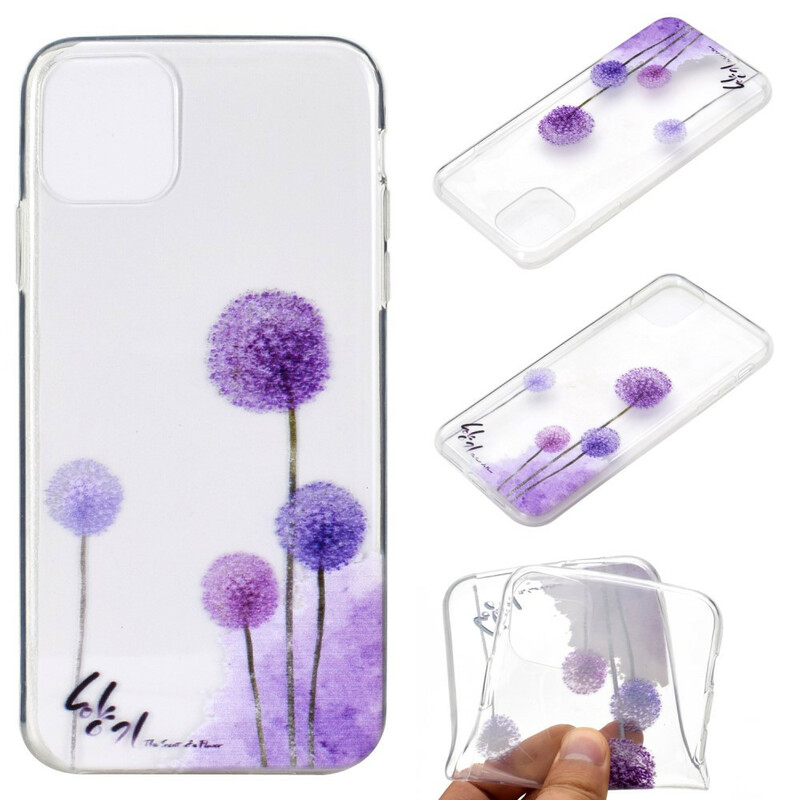 Coque iPhone 13 Transparente Pissenlits Colorés Coque iPhone 13 Transparente Pissenlits Colorés