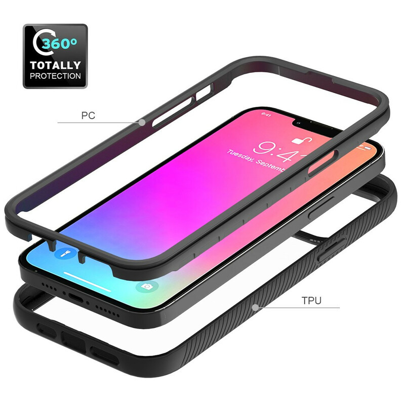 Coque iPhone 13 Pro Max Conception Hybride Rebords Silicone Coque iPhone 13 Pro Max Conception Hybride Rebords Silicone