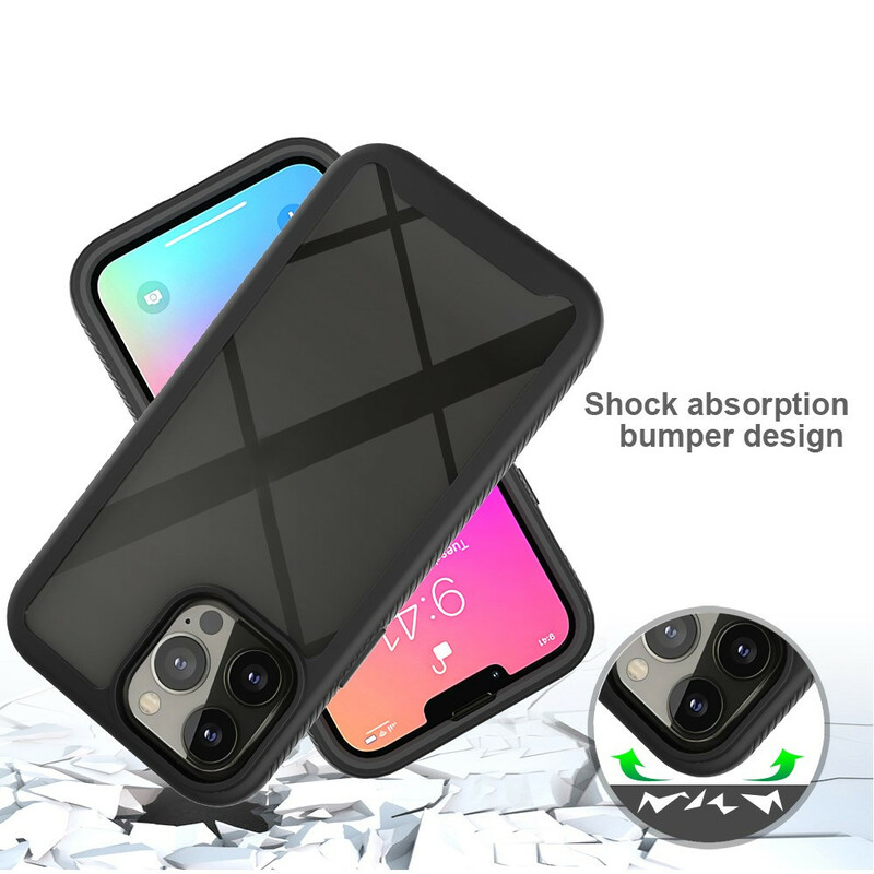 Coque iPhone 13 Pro Max Conception Hybride Rebords Silicone Coque iPhone 13 Pro Max Conception Hybride Rebords Silicone