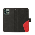 Housse iPhone 13 Pro Max Simili Cuir Bicolore Signature Housse iPhone 13 Pro Max Simili Cuir Bicolore Signature