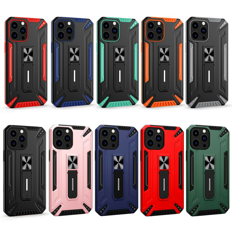 Coque iPhone 13 Pro Max Support Amovible Vertical et Horizontal