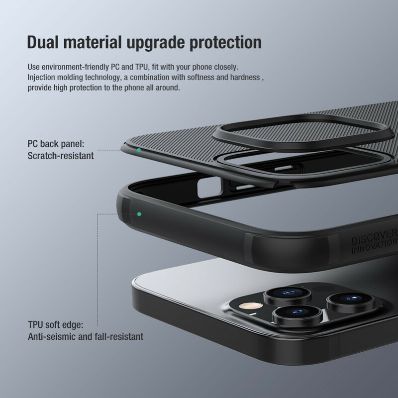 Coque iPhone 13 Pro Max Rigide Givré Nillkin Coque iPhone 13 Pro Max Rigide Givré Nillkin