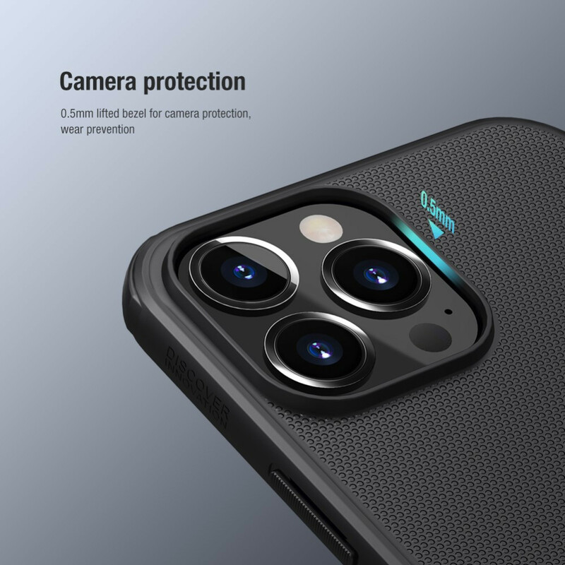Coque iPhone 13 Pro Max Rigide Givré Nillkin Coque iPhone 13 Pro Max Rigide Givré Nillkin