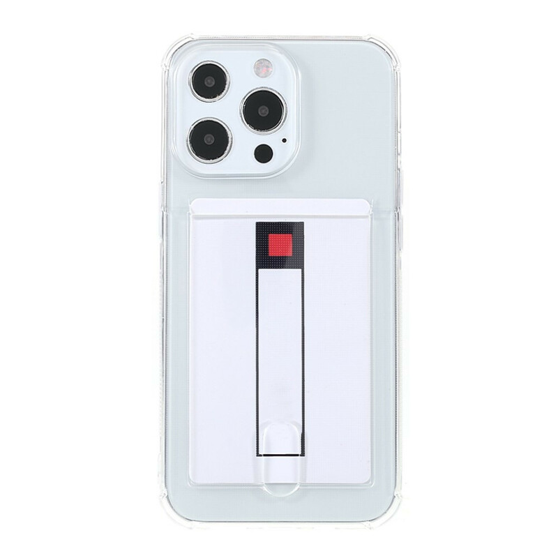 Coque iPhone 13 Pro Max Transparente Porte-Carte Color Coque iPhone 13 Pro Max Transparente Porte-Carte Color