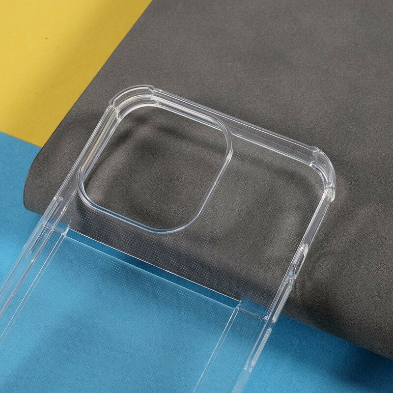 Coque iPhone 13 Pro Max Transparente Porte-Carte Color Coque iPhone 13 Pro Max Transparente Porte-Carte Color