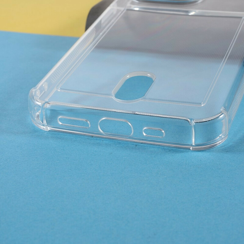 Coque iPhone 13 Pro Max Transparente Porte-Carte Color Coque iPhone 13 Pro Max Transparente Porte-Carte Color