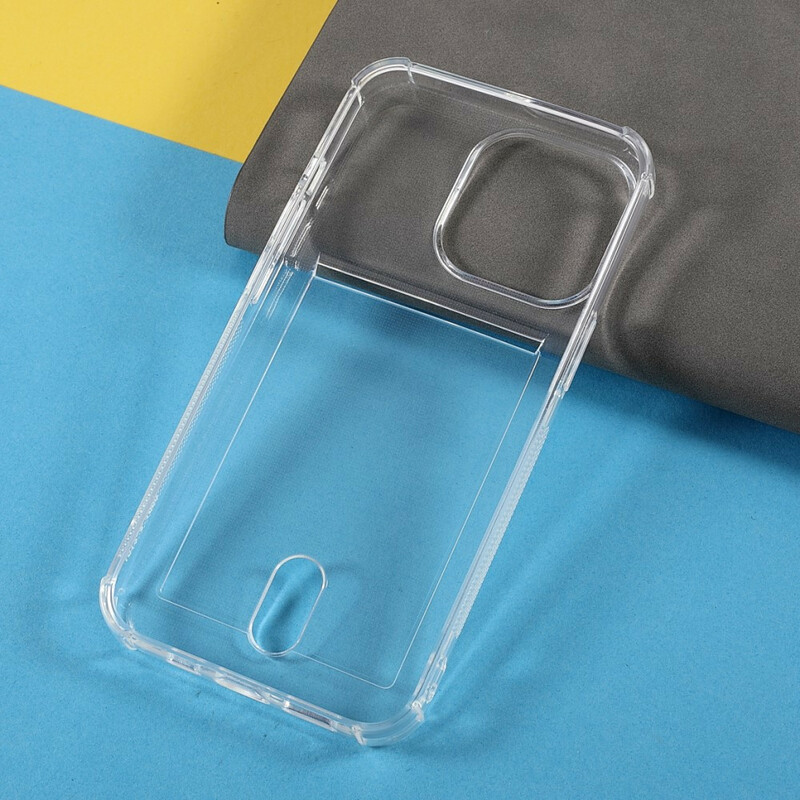 Coque iPhone 13 Pro Max Transparente Porte-Carte Color Coque iPhone 13 Pro Max Transparente Porte-Carte Color