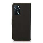 Housse Oppo A16 / A16s Cuir Véritable KHAZNEH RFID Housse Oppo A16 / A16s Cuir Véritable KHAZNEH RFID