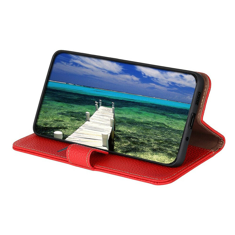 Housse Oppo A16 / A16s Cuir Litchi KHAZNEH Housse Oppo A16 / A16s Cuir Litchi KHAZNEH