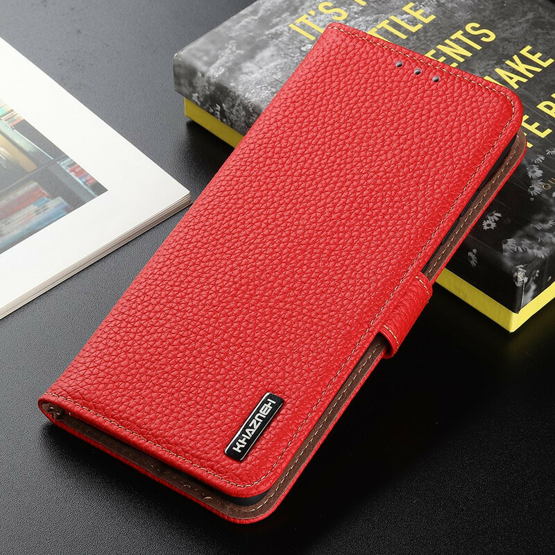 Housse Oppo A16 / A16s Cuir Litchi KHAZNEH Housse Oppo A16 / A16s Cuir Litchi KHAZNEH