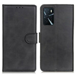 Housse Oppo A16 / A16s Effet Cuir Matte Rétro Housse Oppo A16 / A16s Effet Cuir Matte Rétro